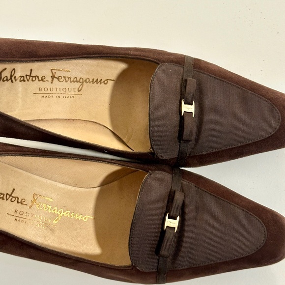 Salvatore Ferragamo Brown Loafers - Picture 12 of 13